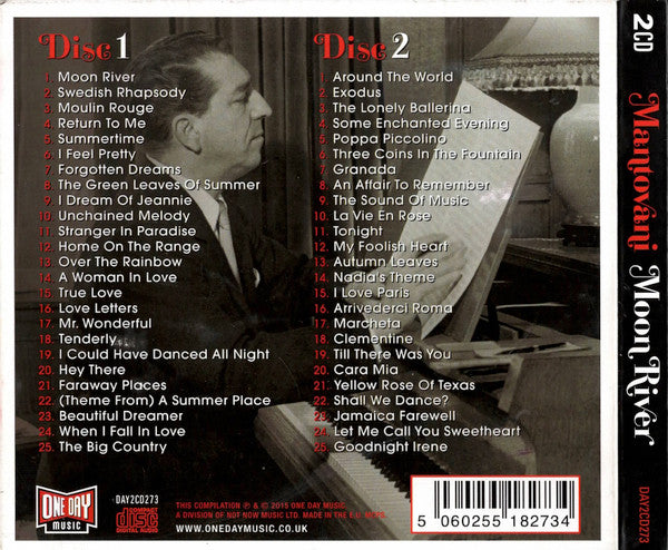 Mantovani : Moon River (2xCD, Comp)