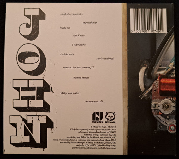 John (34) : A Life Diagrammatic (CD, Album)