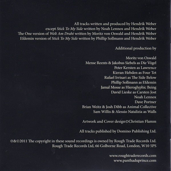 Pantha Du Prince : XI Versions Of Black Noise (CD, Comp)