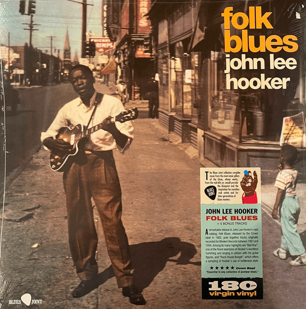 John Lee Hooker : Folk Blues (LP, Album, RE)