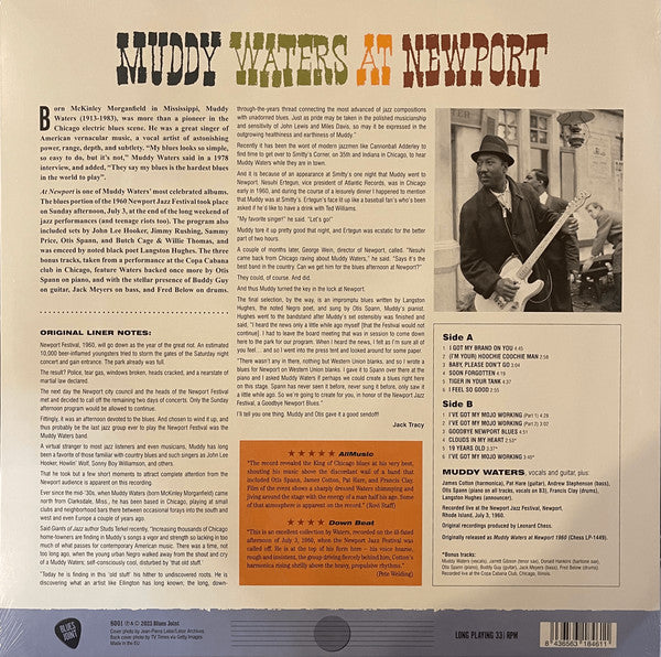 Muddy Waters : At Newport (LP, Album, Ltd, RE)