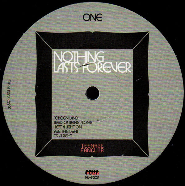 Teenage Fanclub : Nothing Lasts Forever (LP, Album)