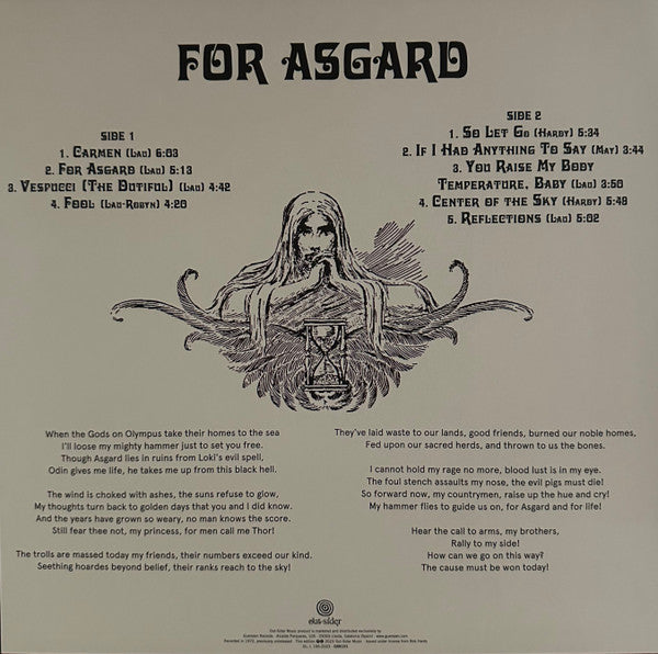 Asgard (27) : For Asgard (LP, Album, Ltd, RE)