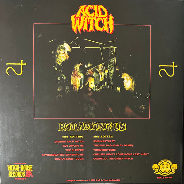 Acid Witch : Rot Among Us (LP, Album, Ora)
