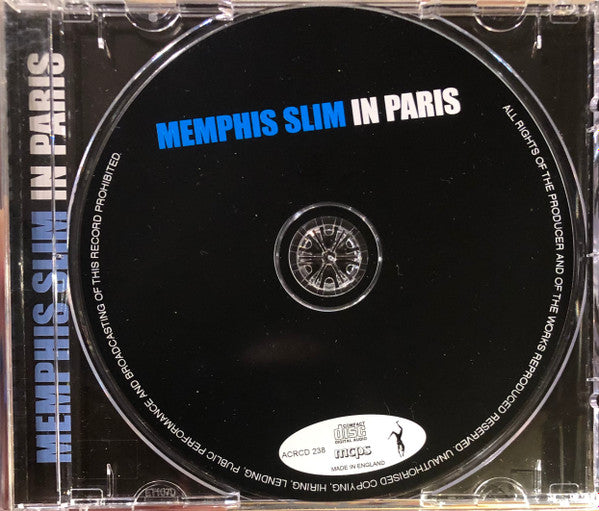 Memphis Slim : In Paris (CD, Album, Comp)