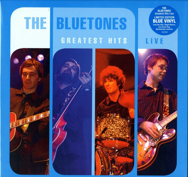 The Bluetones : Greatest Hits Live (LP, Comp, Ltd, Blu)