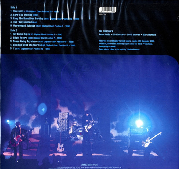 The Bluetones : Greatest Hits Live (LP, Comp, Ltd, Blu)