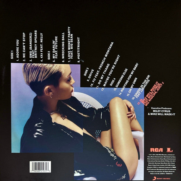 Miley Cyrus : Bangerz (2xLP, Album, Ltd, RE, Sea)