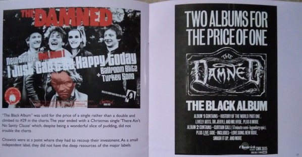 The Damned : The Best Of The Damned (Another Great Record From The Damned) (CD, Comp, RE, DAD)