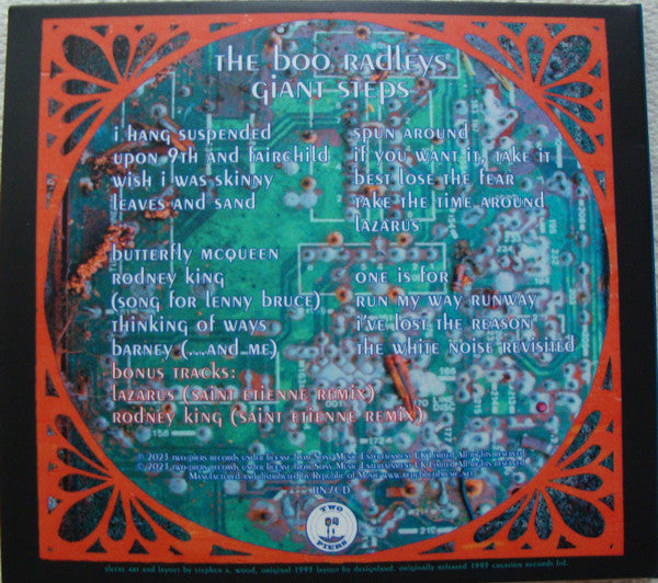 The Boo Radleys : Giant Steps (CD, Album, RE, RM, 30t)