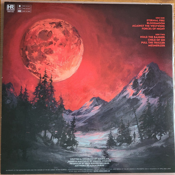 Kerrigan (3) : Bloodmoon (LP, Album, Ltd)
