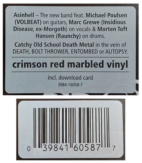 Asinhell : Impii Hora (LP, Album, Ltd, Cri)