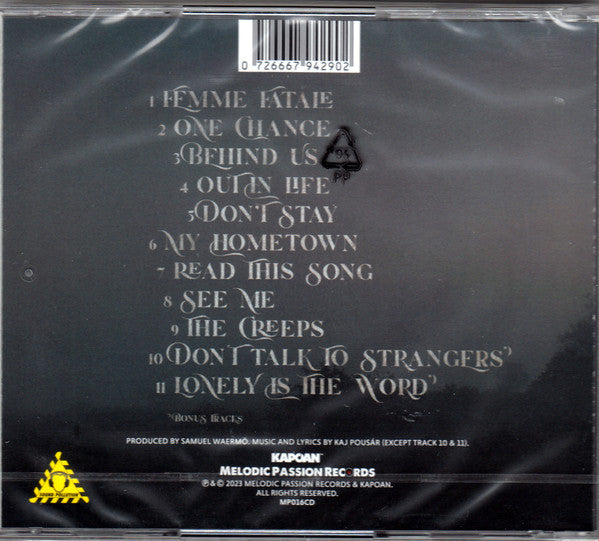 Kaj Pousar : Nine Lives (CD, Album)