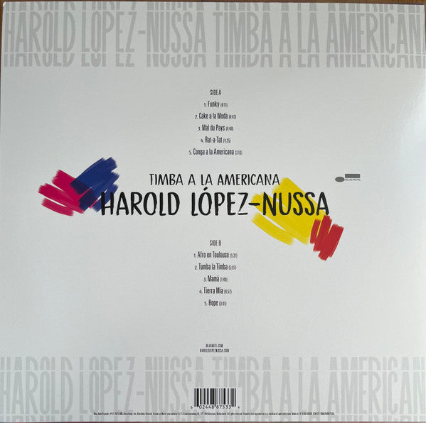 Harold López-Nussa : Timba a la Americana (LP, Album, Bla)