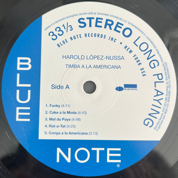 Harold López-Nussa : Timba a la Americana (LP, Album, Bla)