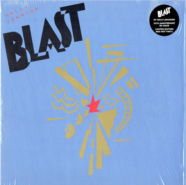 Holly Johnson : Blast (LP, Album, Ltd, RE, Red)