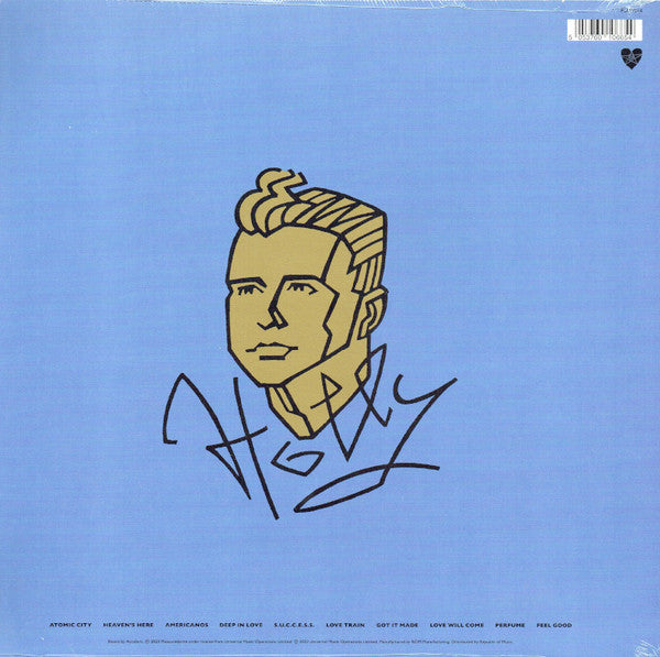 Holly Johnson : Blast (LP, Album, Ltd, RE, Red)