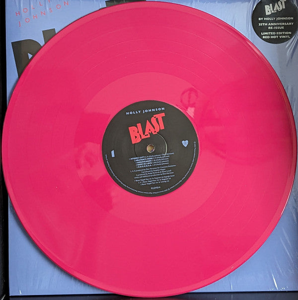 Holly Johnson : Blast (LP, Album, Ltd, RE, Red)