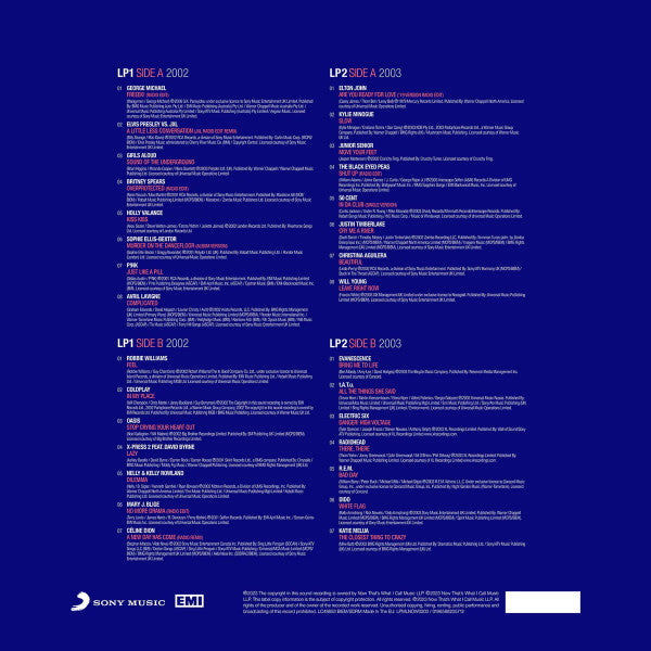 Various : Now Millennium '02-'03 (LP, Whi + LP, Blu + Album, Comp)