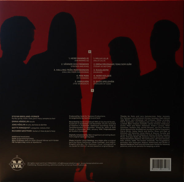 Garmarna : Guds Spelemän (LP, Album, Red)