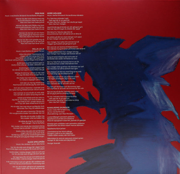 Garmarna : Guds Spelemän (LP, Album, Red)