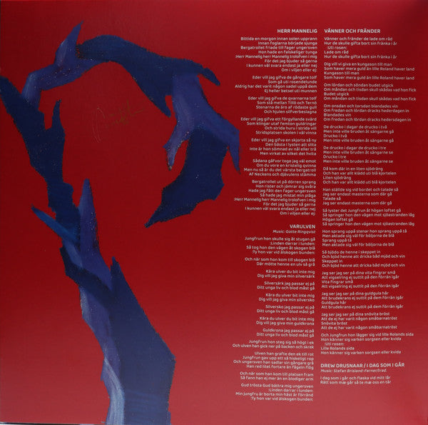 Garmarna : Guds Spelemän (LP, Album, Red)