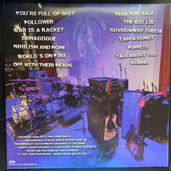 MDC (2) : War Is A Racket (LP, Album, Gol)