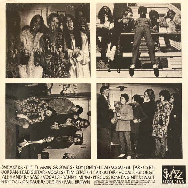 The Flamin' Groovies : Sneakers (12", MiniAlbum, Ltd, RE, Cok)
