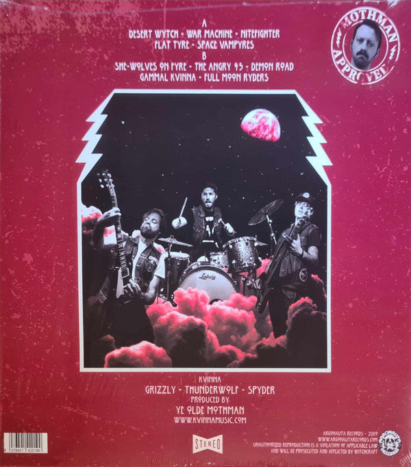 Kvinna : This is T​ü​rborock (12", EP, Bon)