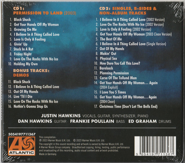 The Darkness : Permission To Land… Again  (CD, Album, RE + CD + Comp, Dlx, 20t)
