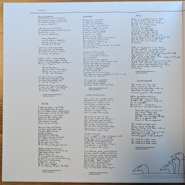 Joni Mitchell : Ladies Of The Canyon (LP, Album, RE, 180)