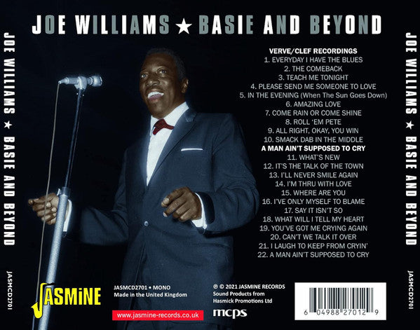Joe Williams : Basie & Beyond 1955-1957 (CD, Comp)