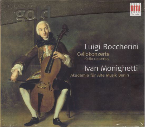 Luigi Boccherini - Ivan Monighetti, Akademie Für Alte Musik Berlin : Cellokonzerte (Cello Concertos) (CD, Album, RE)