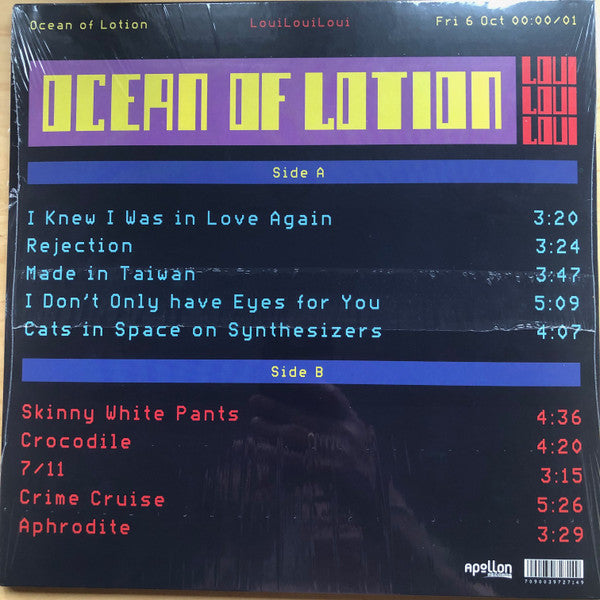 Ocean Of Lotion : LouiLouiLoui (LP, Album, Ltd, Red)