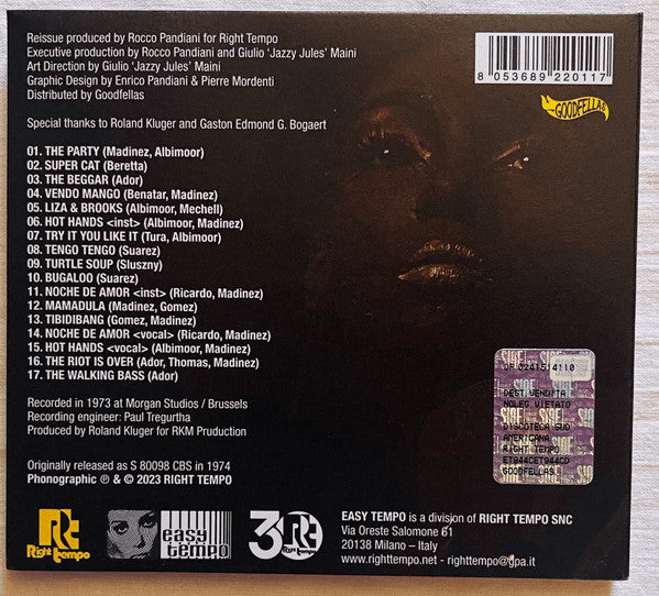 Chakachas : Discoteca Sudamericana (CD, Album, RE)