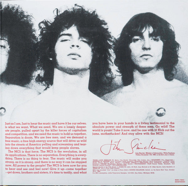 MC5 : Kick Out The Jams (LP, Album, Ltd, RE, Cle)