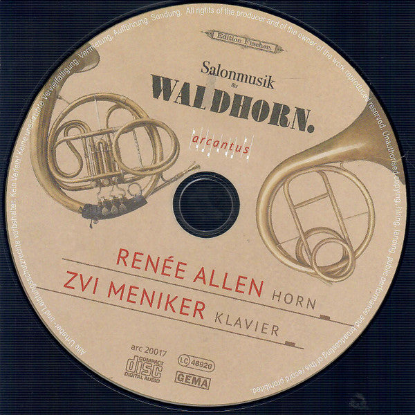 Renée Allen, Zvi Meniker : Salonmusik Für Waldhorn (CD)