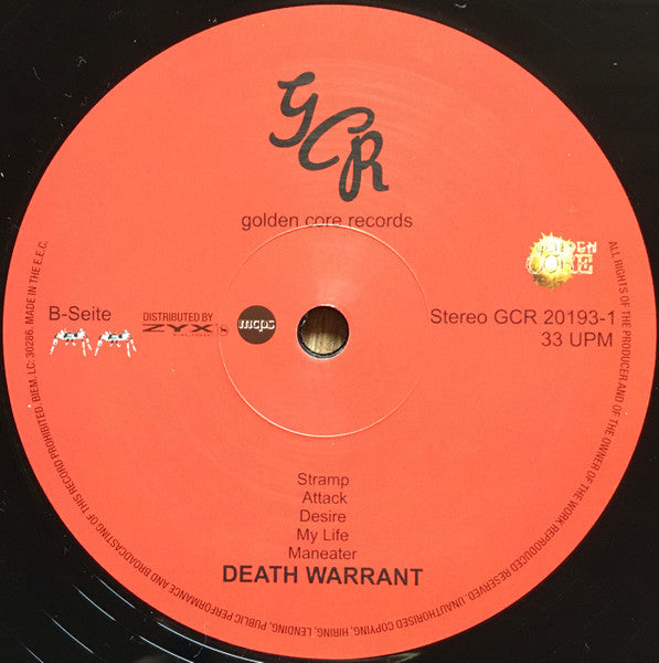 Death Warrant (4) : Ecstasy (LP, Comp)