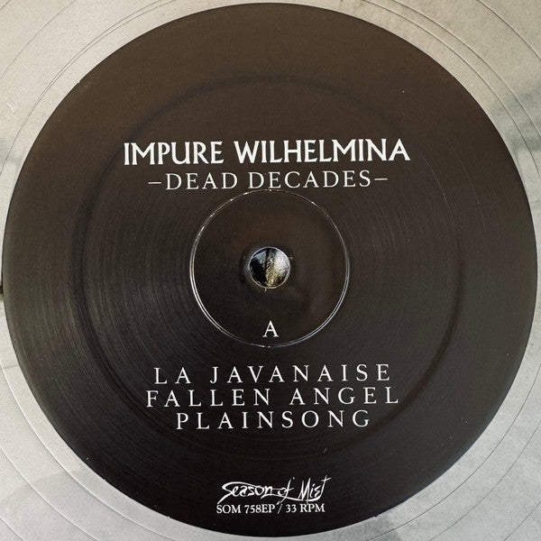 Impure Wilhelmina : Dead Decades (12", EP, Ltd, Sil)