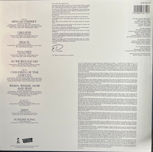 Courtney Pine : Journey To The Urge Within (LP, Album, RE)