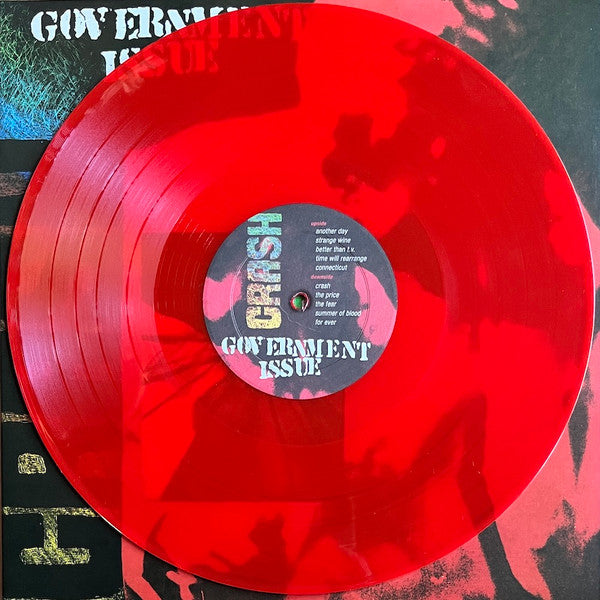 Government Issue : Crash (LP, RE, Red)