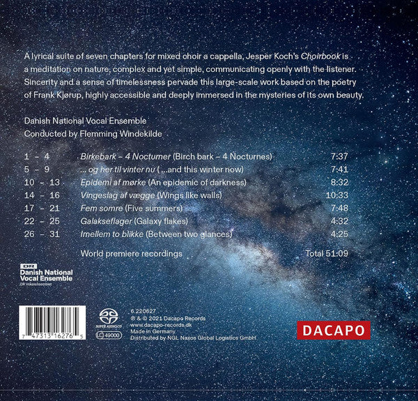 Jesper Koch (2) : Choirbook (SACD, Album)