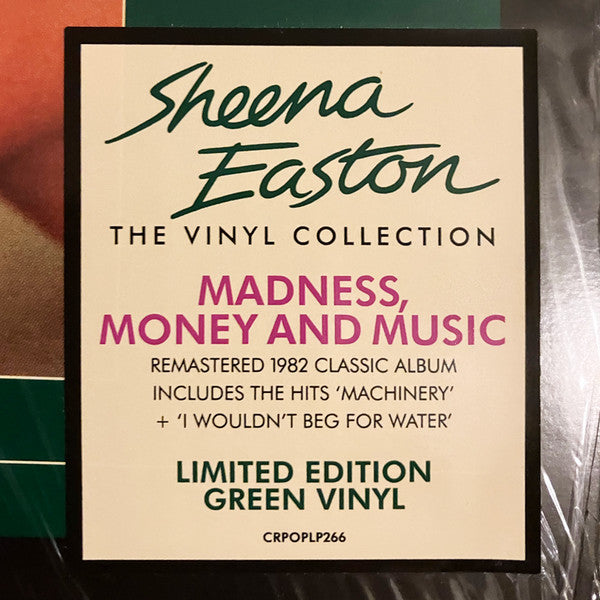 Sheena Easton : Madness, Money And Music (LP, Album, Ltd, RM, Gre)