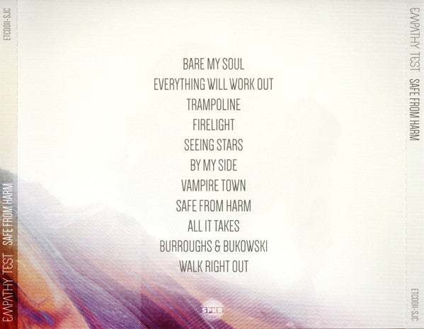 Empathy Test : Safe From Harm (CD, Album, RE, RM)