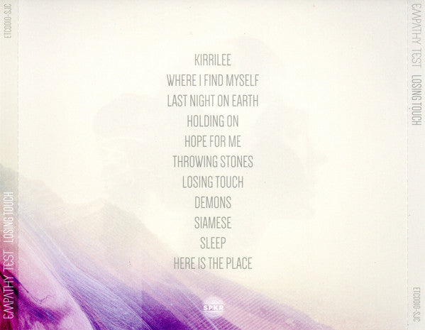 Empathy Test : Losing Touch (CD, Album, RE, RM)