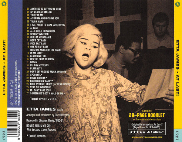 Etta James : At Last! (CD, Comp)