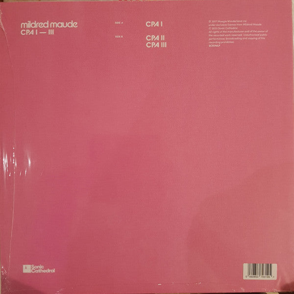 Mildred Maude : CPA I - III (LP, Album, Ltd, RE, RM, Cle)