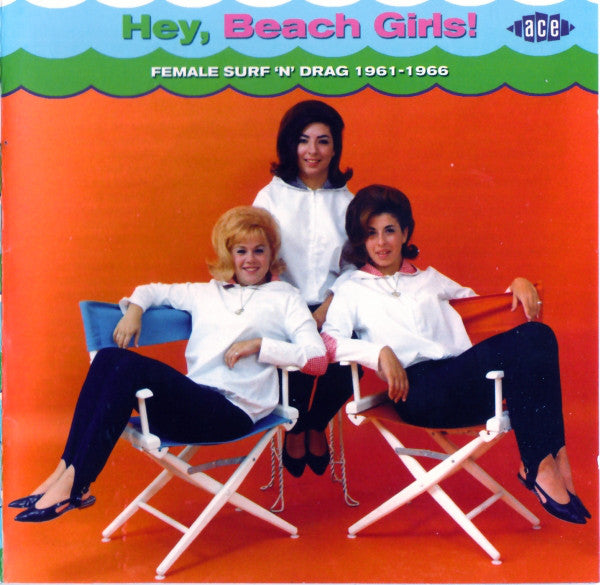 Various : Hey, Beach Girls! (Female Surf 'N’ Drag 1961-1966) (CD, Comp, Mono)