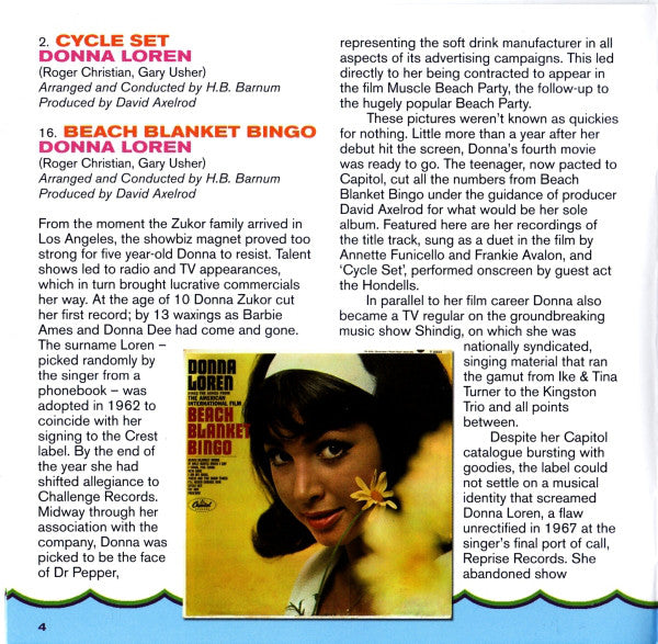Various : Hey, Beach Girls! (Female Surf 'N’ Drag 1961-1966) (CD, Comp, Mono)