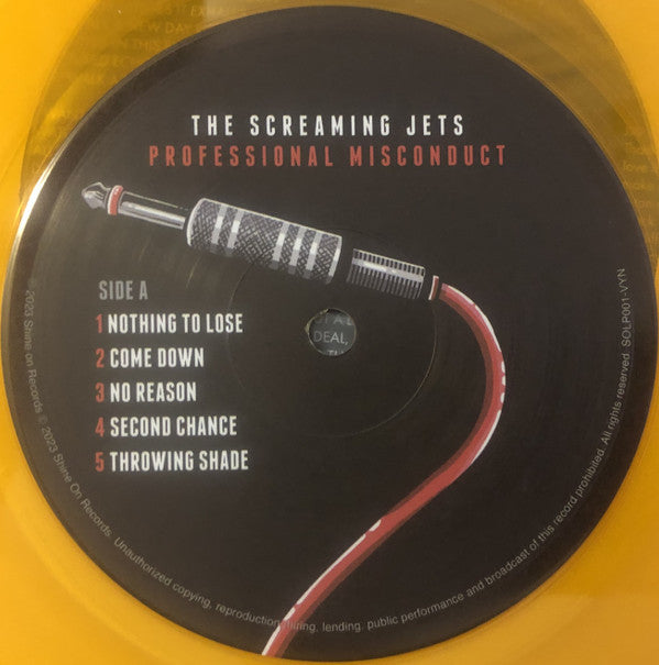 The Screaming Jets : Professional Misconduct (LP, Album, Ora)